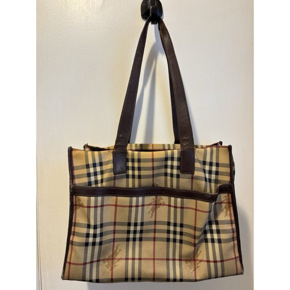Vintage Burberry Shoulder Bag - Authentic - Picture 1 of 9